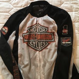 H-D mesh lightweight riding jacket