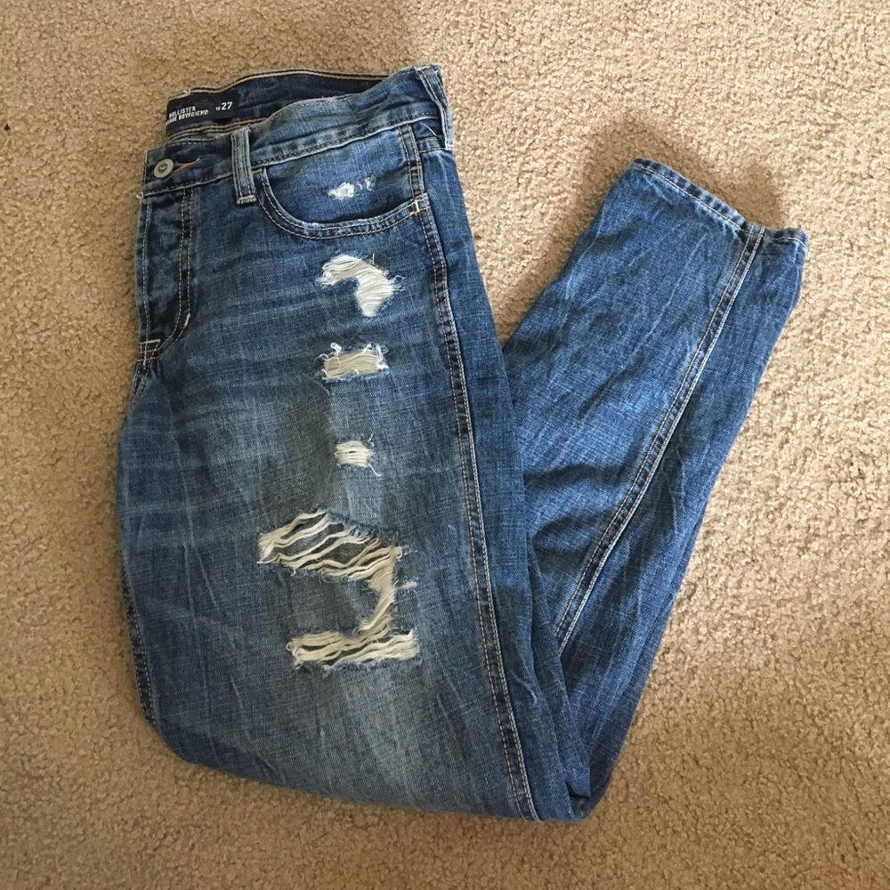 Hollister boyfriend jeans
