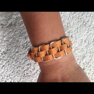 Leather bracelet