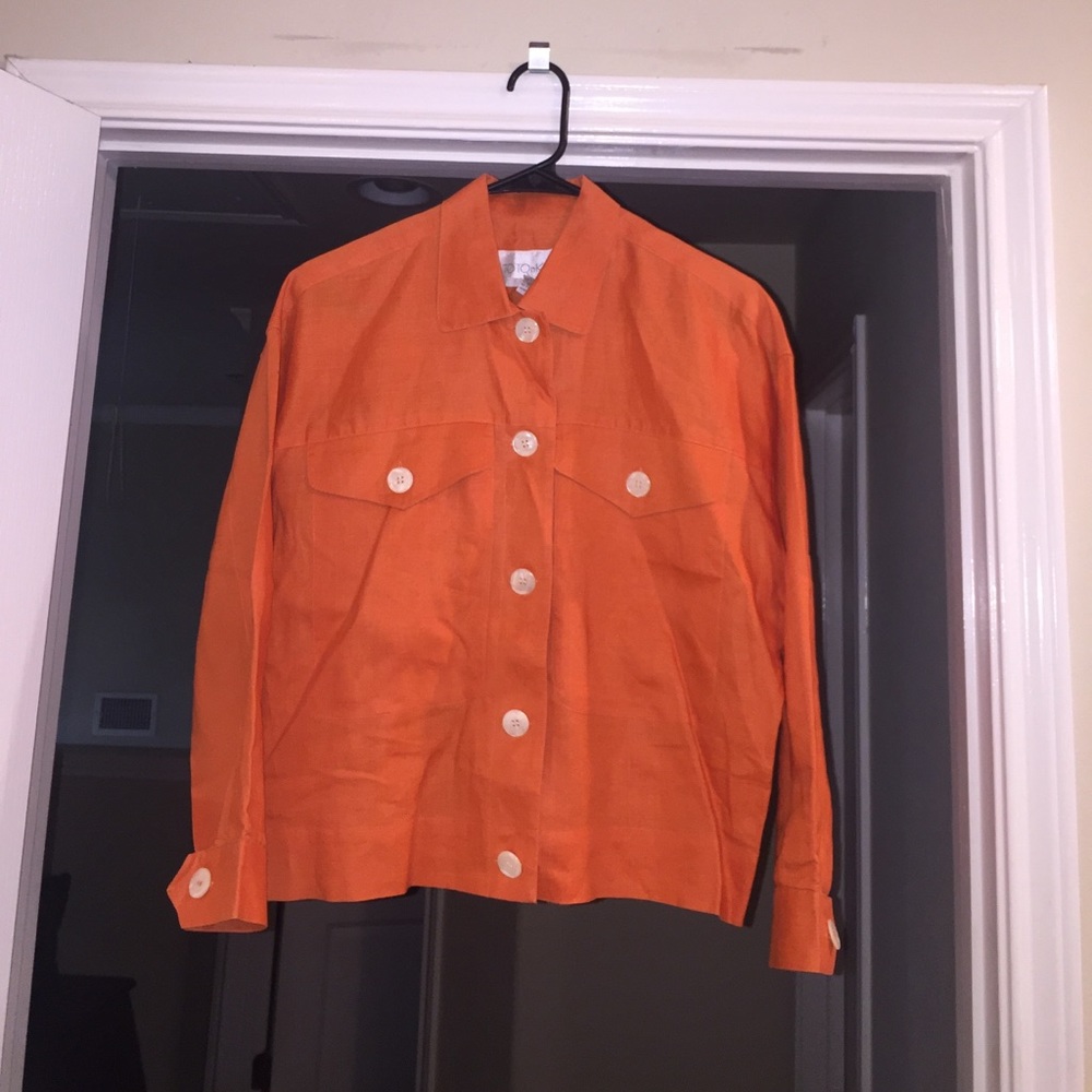 TOTOnKO linen blazer