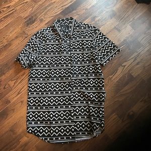 Men's button up shirt