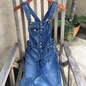 Jean Overalls Pants Buttons Beltloop H&M