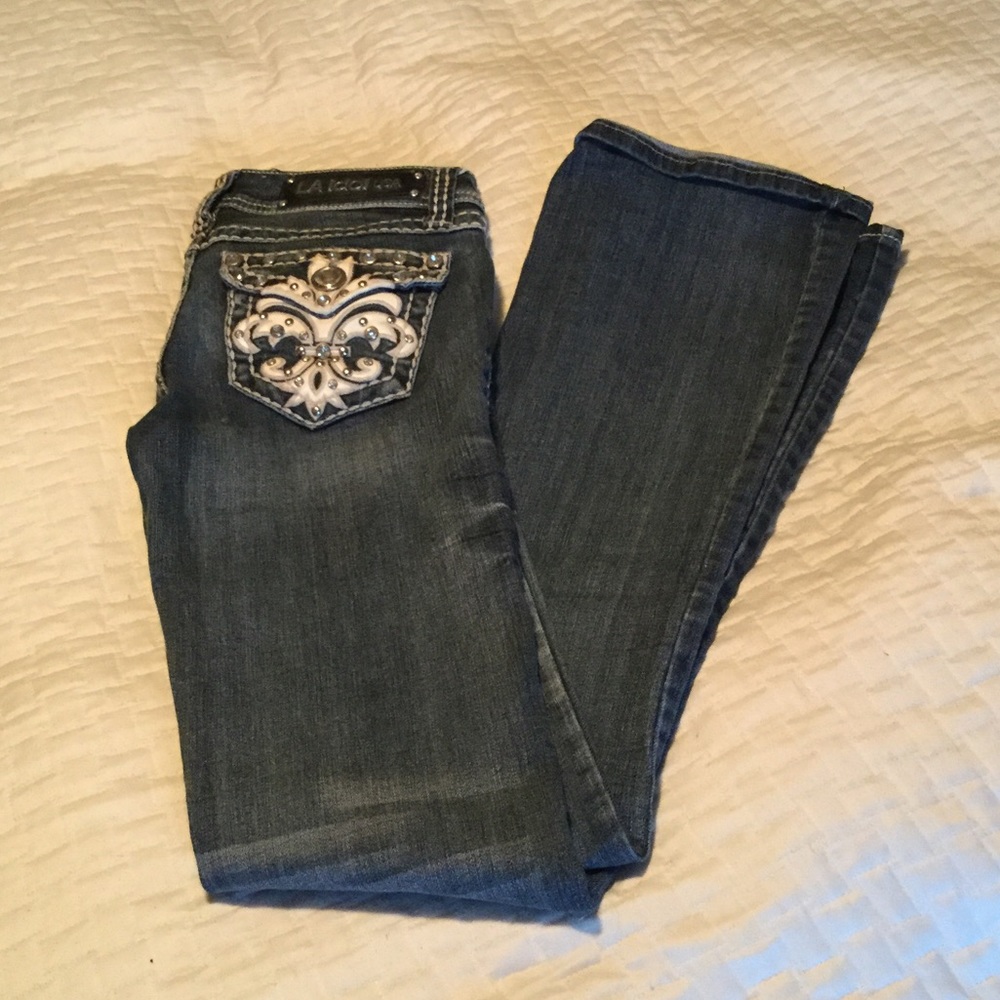 L. A. Idol flare jeans
