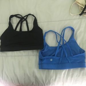2 Lulu Sports Bras