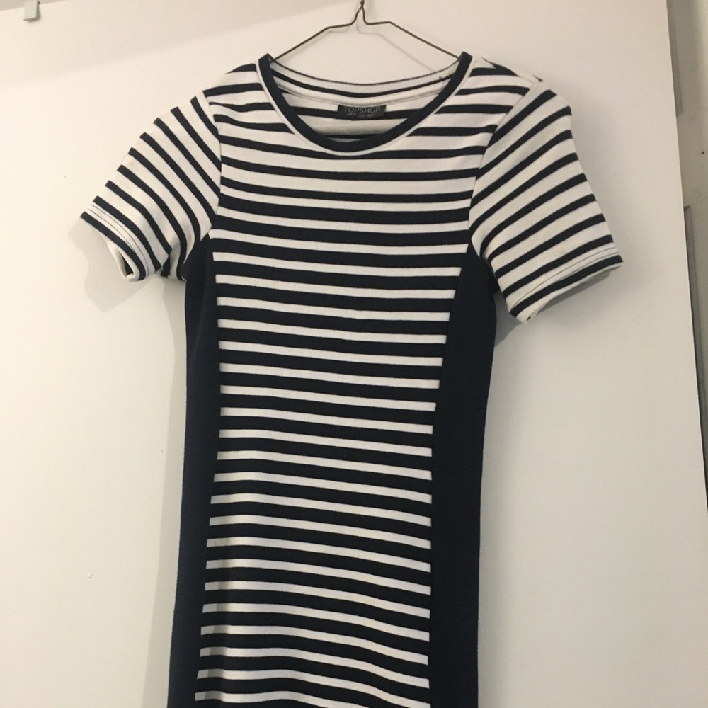 TopShop bodycon short sleeved dress