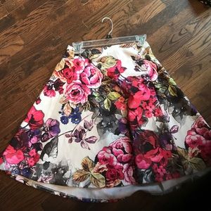 Floral skirt