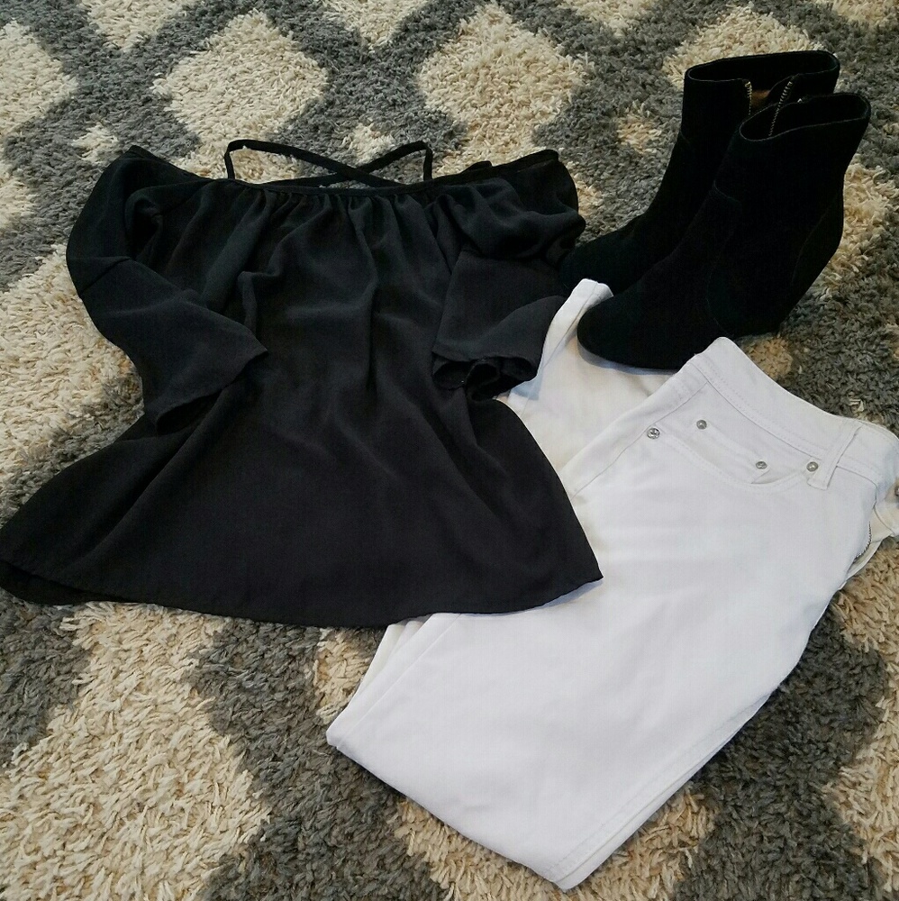 Off the shoulder top