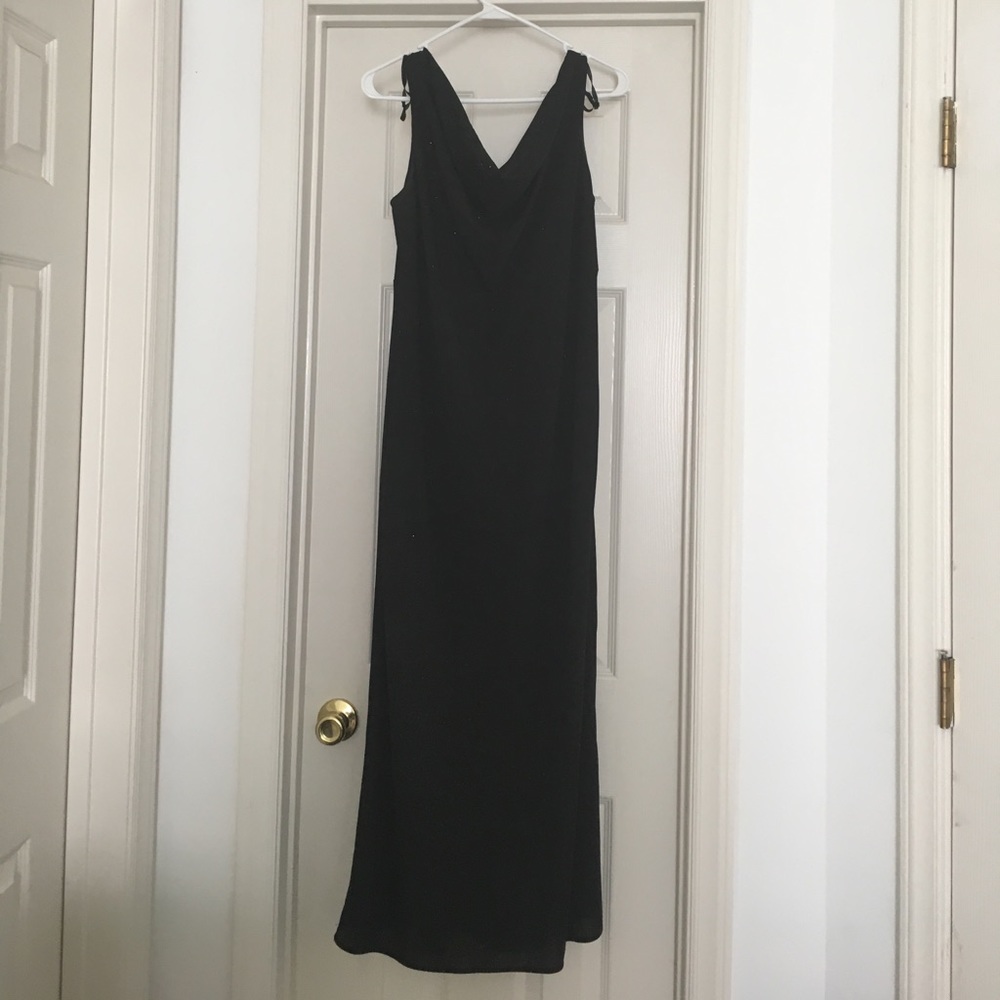 Black evening dress