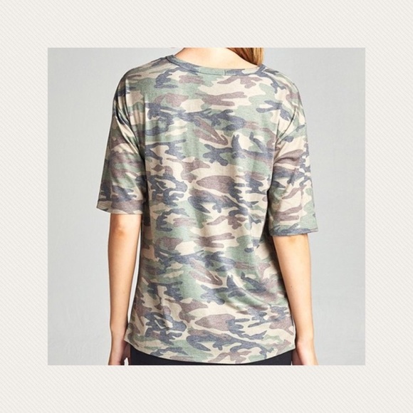 Camo Short Sleeve T-Shirt - Picture 3 of 3