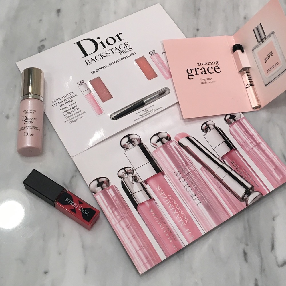 💋Beauty Samples DIOR, SMASHBOX, PHILOSOPHY +Bonus