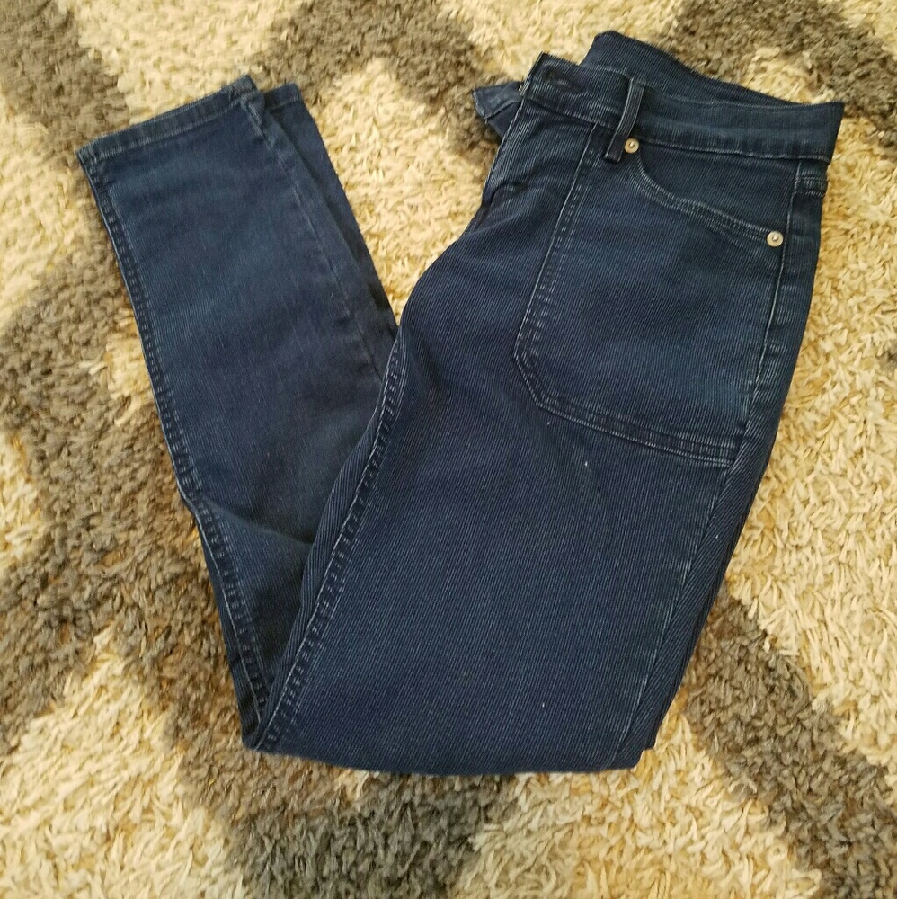 Levi Strauss skinny jean cords