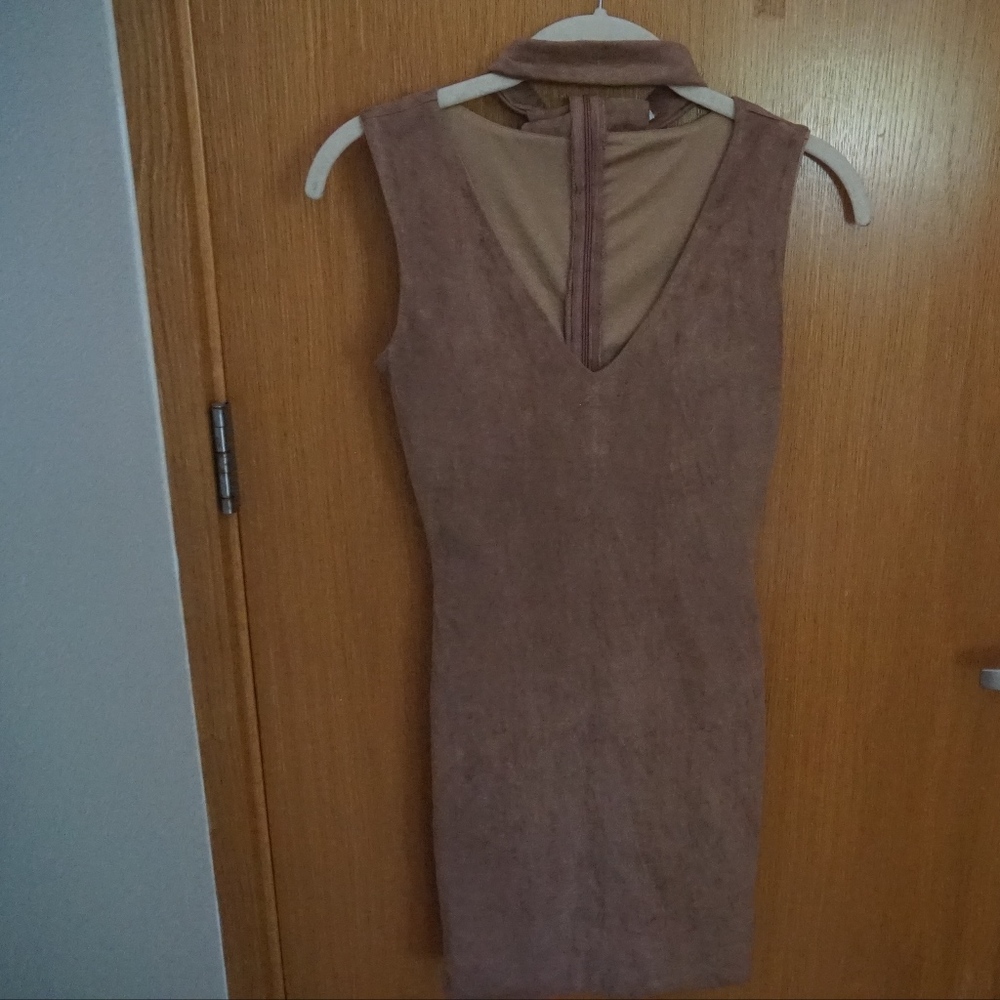 LF suede choker dress! - 60% off