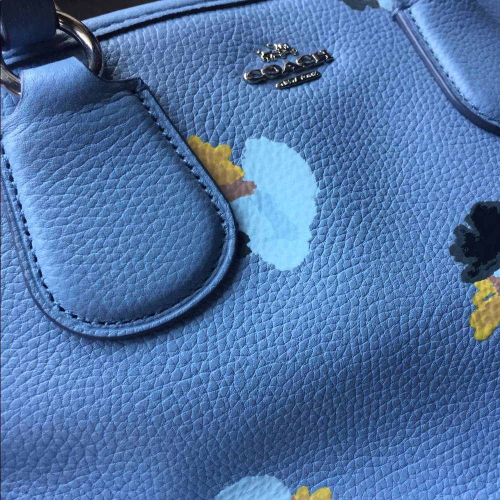 SOLD Coach Nolita Cornflower Satchel Bag 💙 - Picture 3 of 8