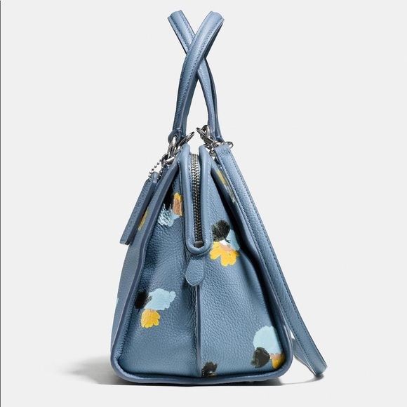 SOLD Coach Nolita Cornflower Satchel Bag 💙 - Picture 7 of 8