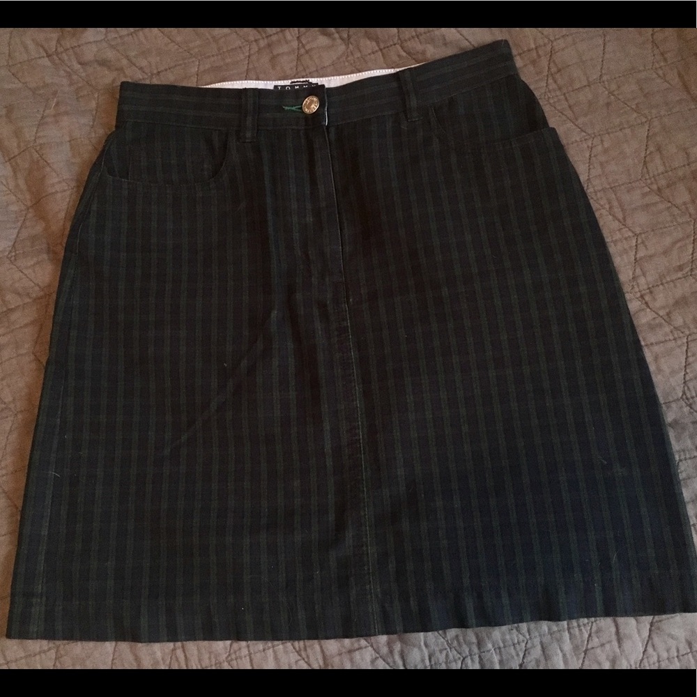Tommy Hilfiger vintage plaid skirt size 4