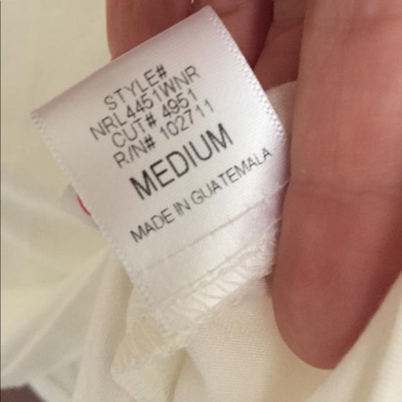 NORDSTROM RACK Ivory Drape Top - Picture 4 of 5