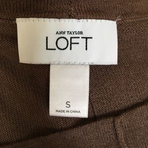 LOFT Sweaters - Taupe long sweater. LOFT Sweaters - Taupe long sweater.