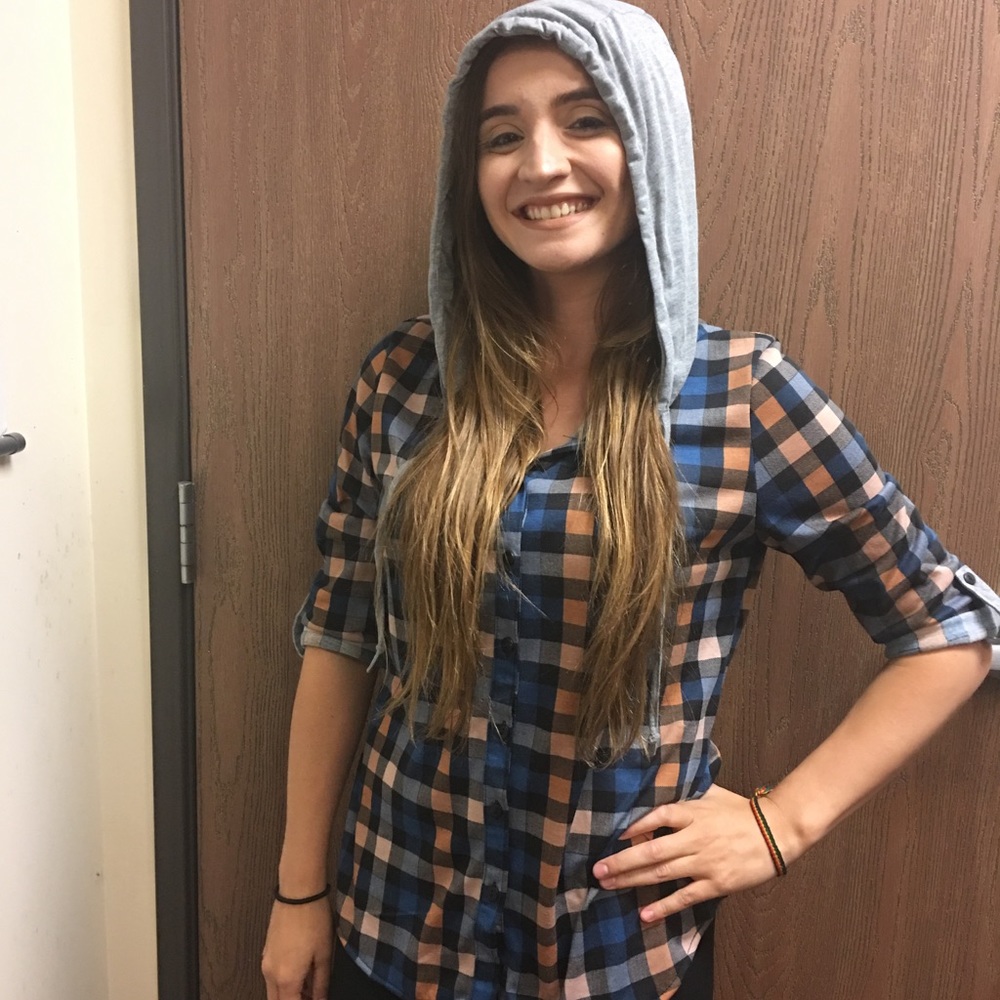 Hoodie flannel