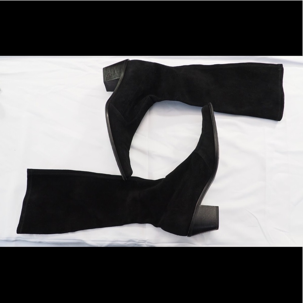 SALE!! Stuart Weitzman Black Suede Boots