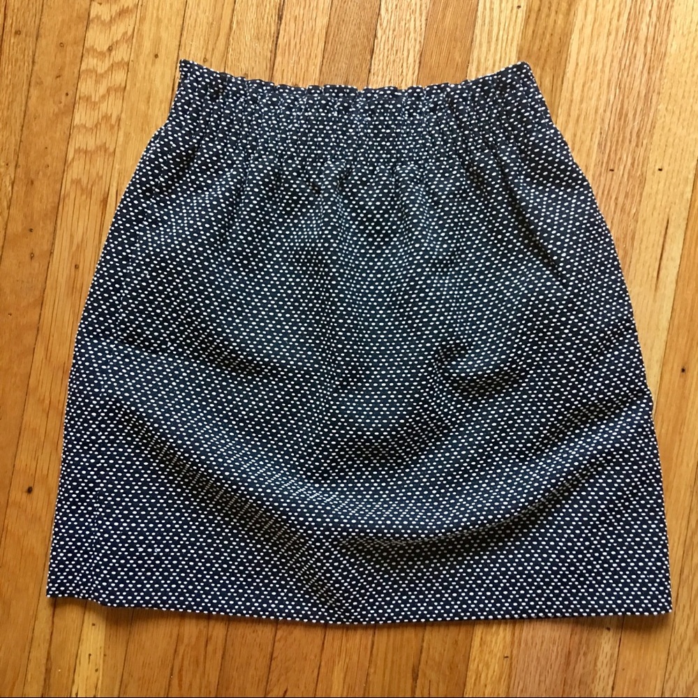 JCrew Jacquard mini skirt