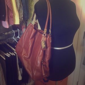 Coach Chestnut Madison Leather Phoebe handbag