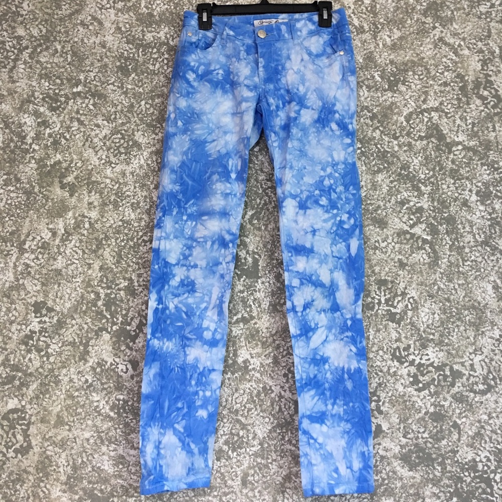 Pattern Skinny Stretch Jean