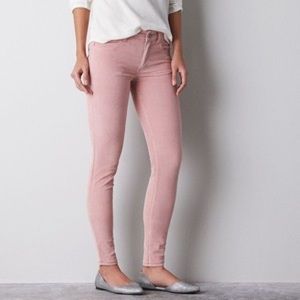 Pink Corduroy Jeggings size 8