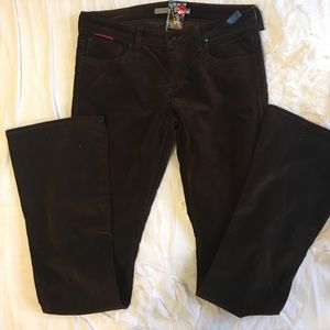 Brown corduroy pants