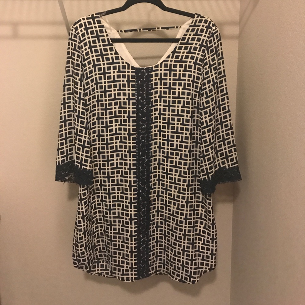 Alya Blue and White dress