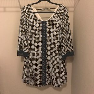 Alya Blue and White dress