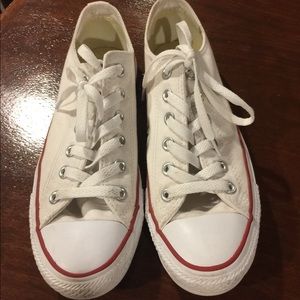 White Converse, like new