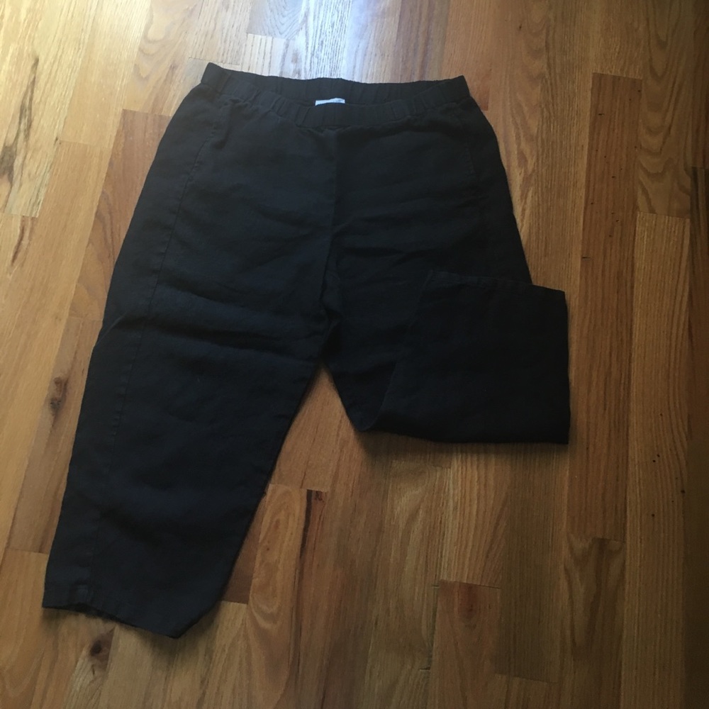 JJill cropped linen pants