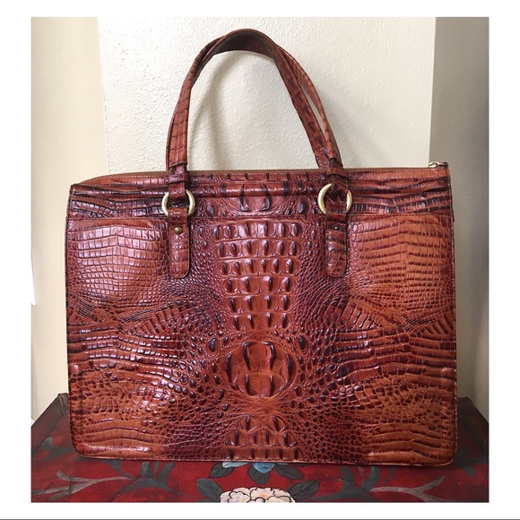 BRAHMIN BUSINESS TOTE - Picture 2 of 8