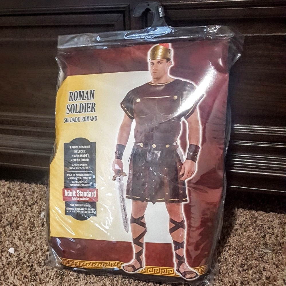 🎃NWT Adult Roman Soldier Costume🎃