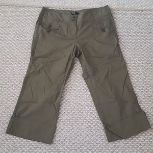 Cargo casual capris