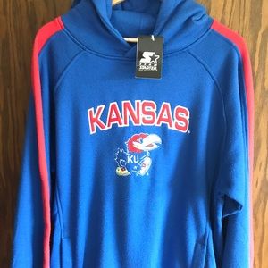 Kansas Jayhawks Hoodie Men's size Xl NWT