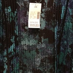 Open front jacket