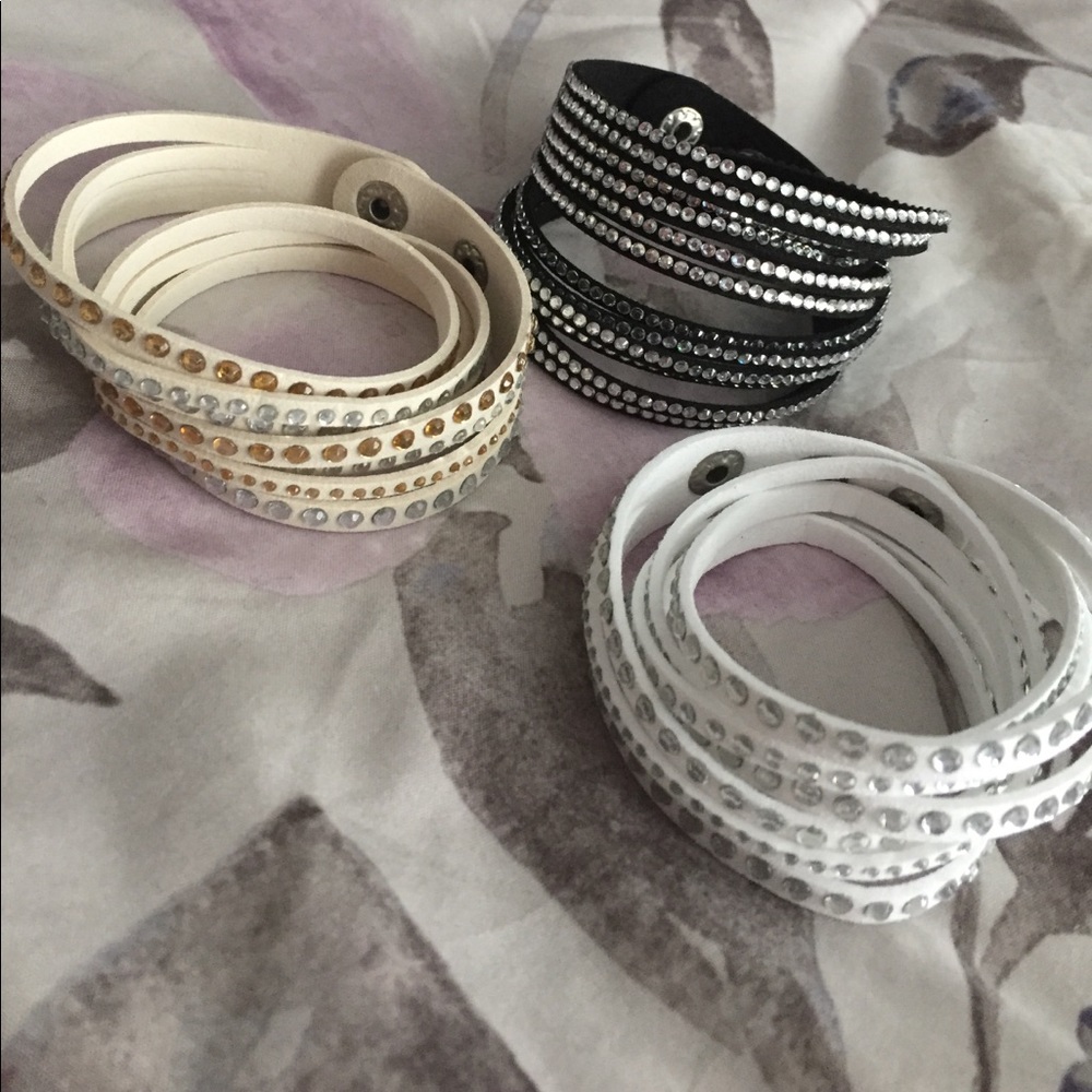 Bundle of 3 wrap bracelets!!
