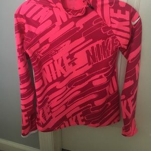 kids nike quarter zip up