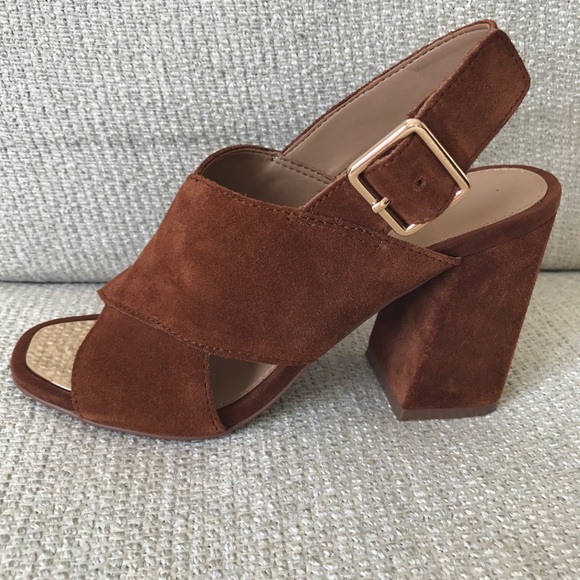 Aldo Shoes - Aldo Brown Suede Sandals