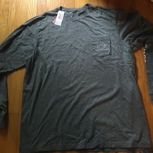 Brand new Vineyard Vines long sleeve pocket tee.