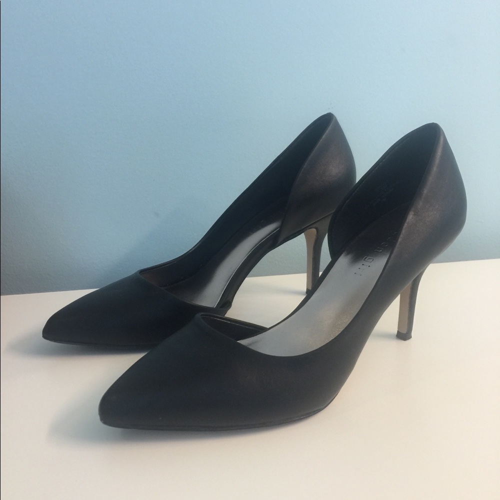 Madden Girl black heels size 7.5 M