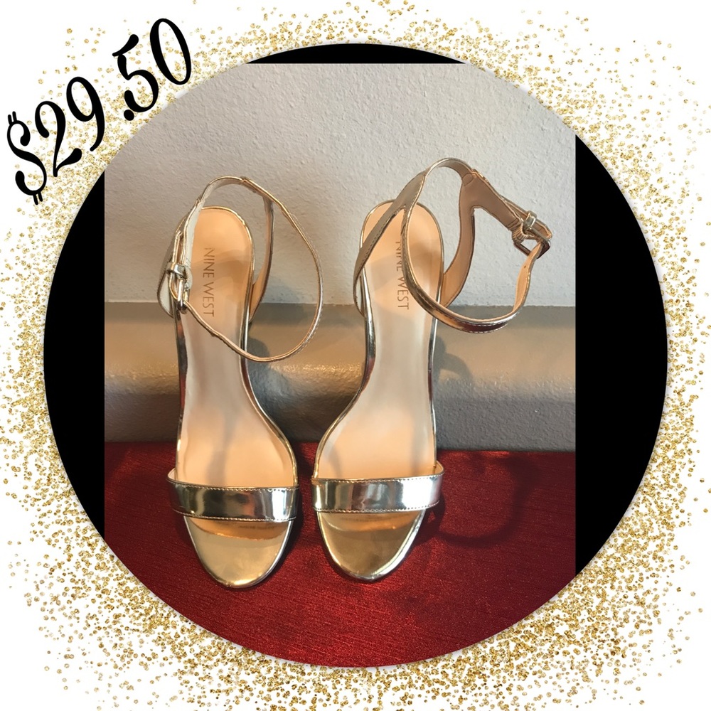 👠Gently used NINE WEST heels.