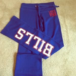 VS PINK NFL Buffalo Bills Flare Sweatpants BNWT