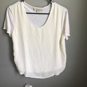 Loft white tee