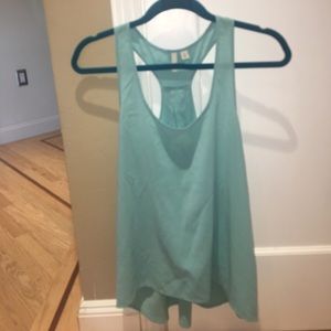Turquoise tank top