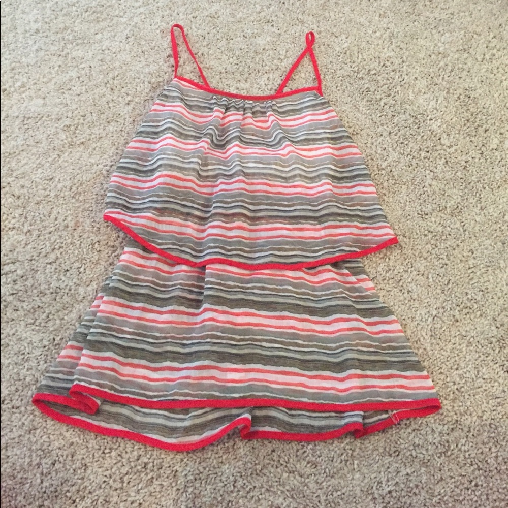 Layered stripped tank