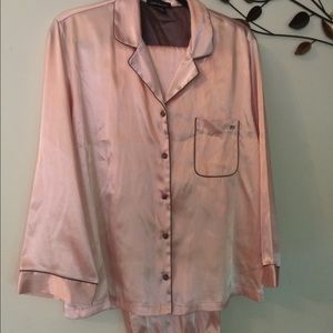 Silk pajamas