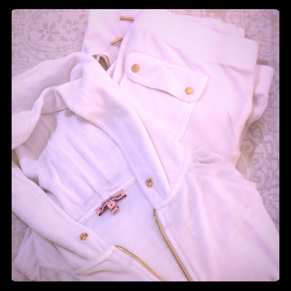 Juicy Couture relaxed-fit velour Suit, size sm