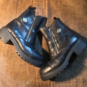 Women's Harley Davidson Leather Boots size 8.5